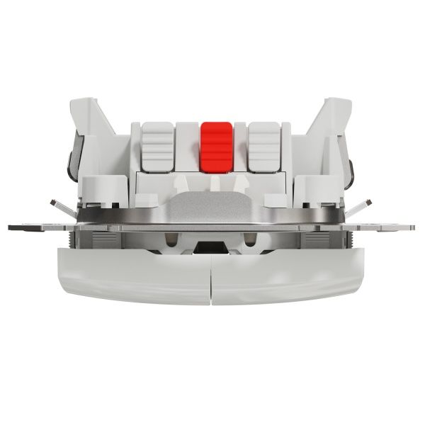 Вимикач двоклавішний Schneider Electric Sedna Design з підсвіткою 10 А 250В білий SDD111105L