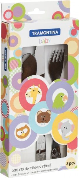 Набор столовых приборов Baby 3 предмета 66970/020 Tramontina