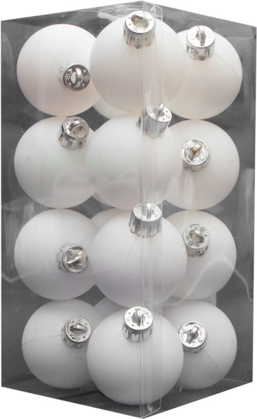 Набор елочных шаров Девилон 250942 d40 мм 16 шт./уп. 