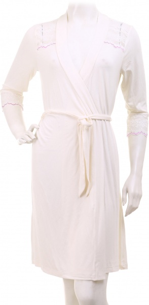 Халат женский megotex Moon р. L сумрачно-белый