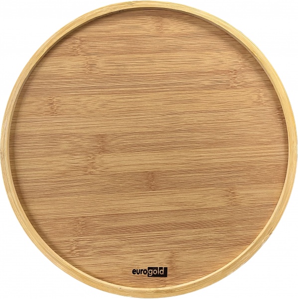 Доска кухонная для пиццы бамбуковая 32 см 7108200018 Eurogold