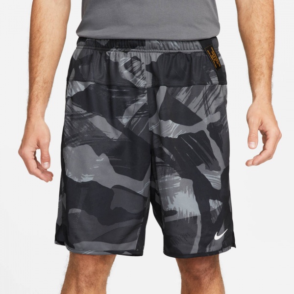 Шорты Nike M NK DF TOTALITY 9IN UL CAMO FB7084-010 р. XL серый