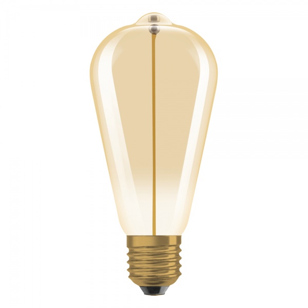 Лампа светодиодная Ledvance FIL Osram GD Magnet 2,2W ST64 12 Вт E27 2700 К 220 В желтая 