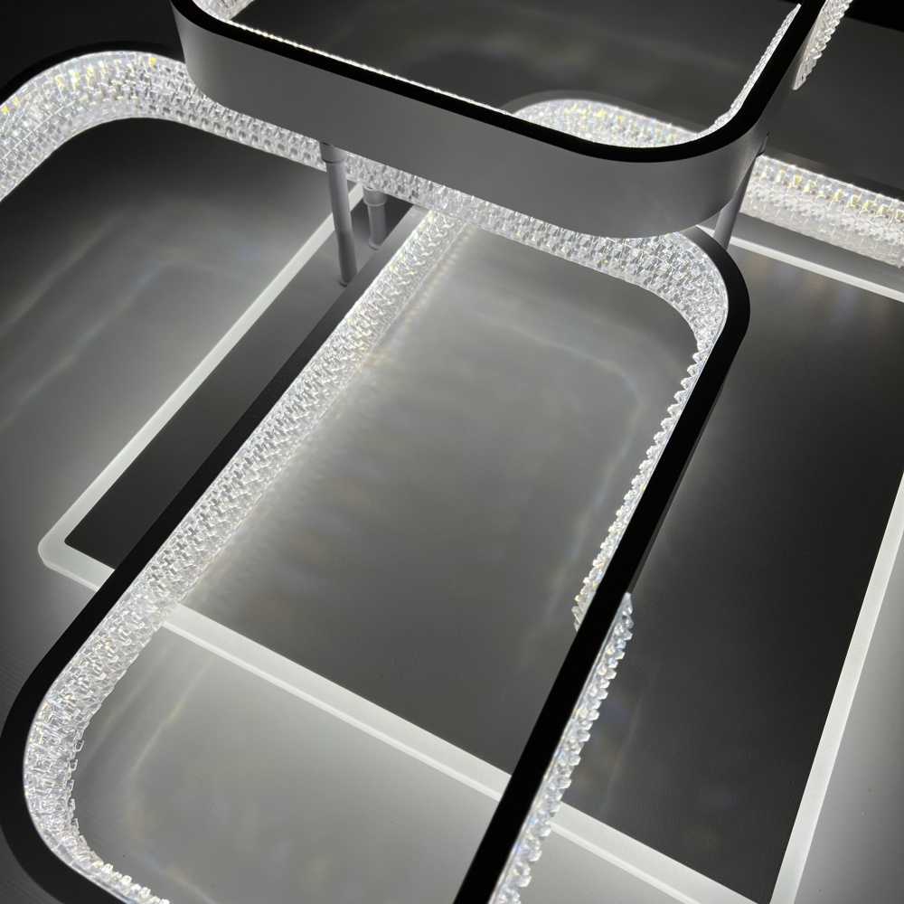 Люстра светодиодная Luminaria 130 Вт LED-модуль белый AKRILIKA SQUARE 130W 4S WHITE