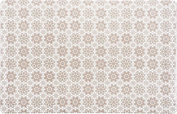 Килимок для сервірування Квіти 43,5x28 см бежевий Flamberg