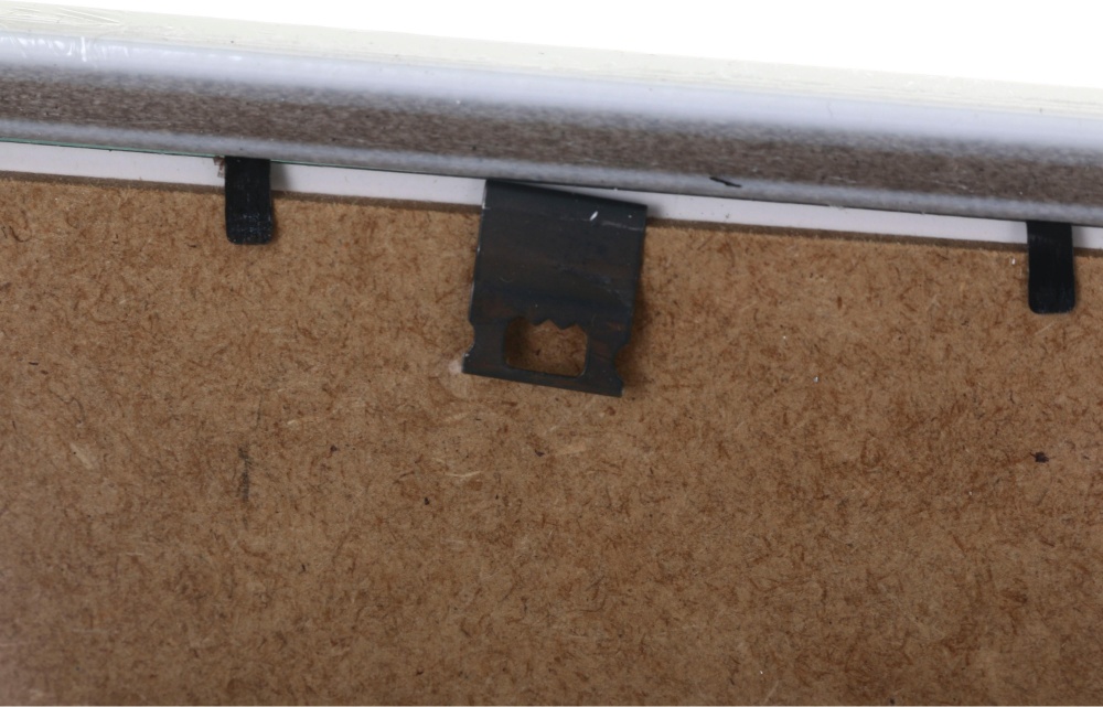 Рамка для фото Арт-Сервіс ЕА-01906 1 фото 15x21 см білий із сріблястим