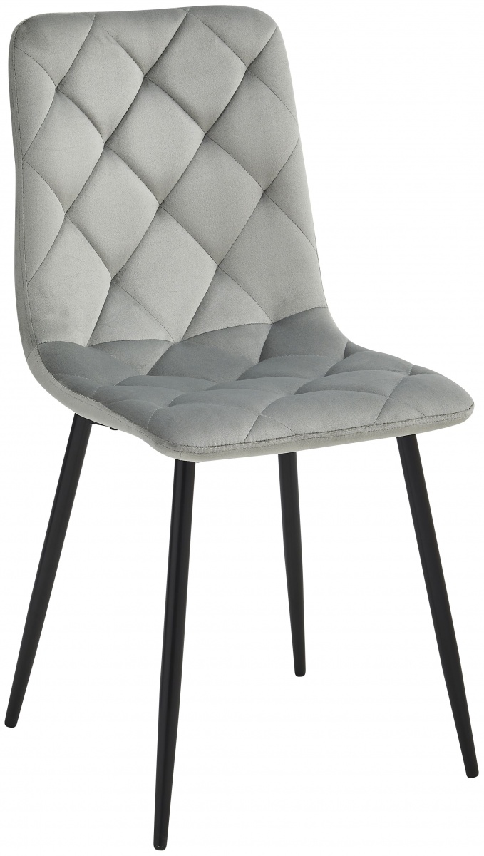 Стілець Fly FS15 Light Grey-39 світло-сірий / чорний — фото 1