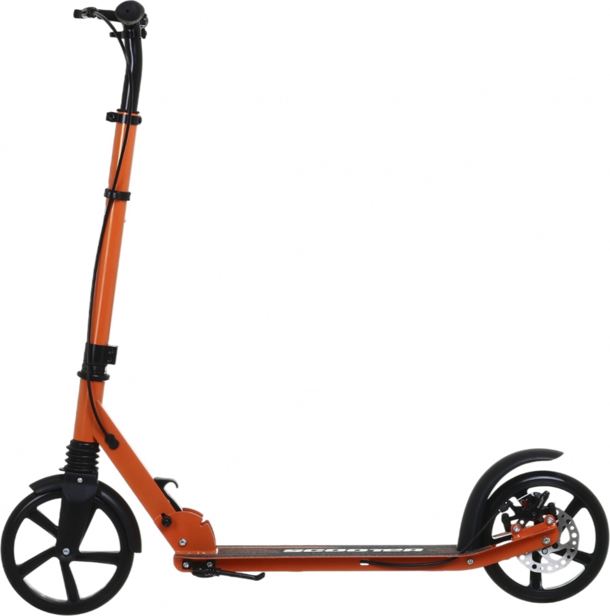 Самокат MaxxPro kids колеса 20 см, дисковые тормоза оранжевый — фото 1