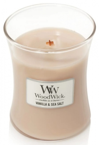 Свічка ароматична Woodwick Mini Vanilla Sea Salt 85 г 