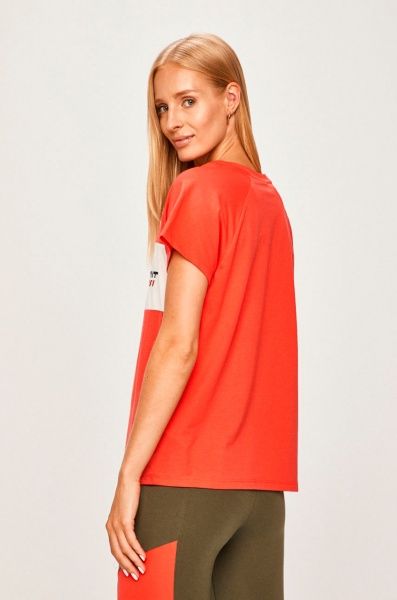 Футболка Tommy Hilfiger BLOCKED TEE LOGO S10S100331603 S кораловий