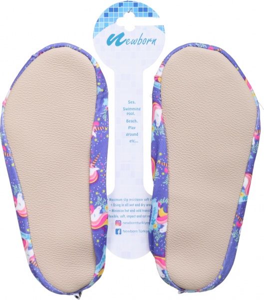 Носки для плавания для девочки Newborn Aqua Socks Unicorn р.18/20 NAQ4010 