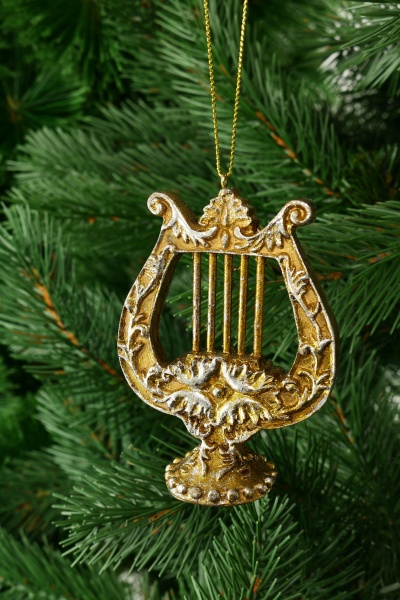 Подвеска Музыкальный инструмент 9 см WF14-0641  