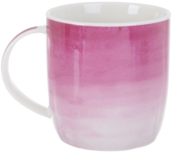 Чашка Watercolor Smile 360 мл фарфор Fiora