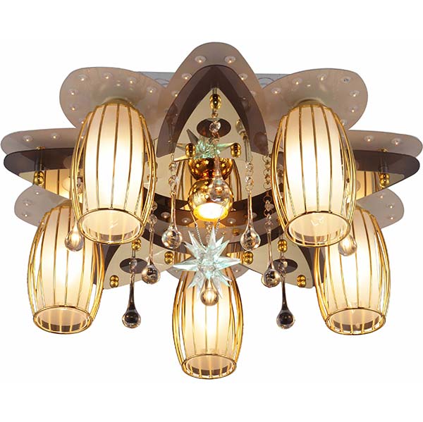 Люстра Altalusse LV215-06 белый/золото