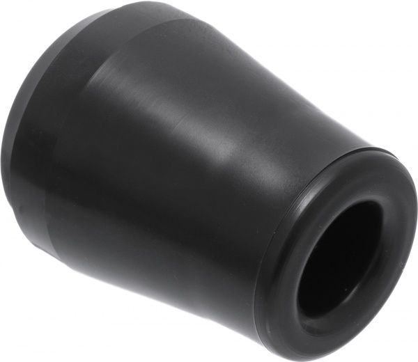 Стопор дверной резиновый 60x50 мм черный