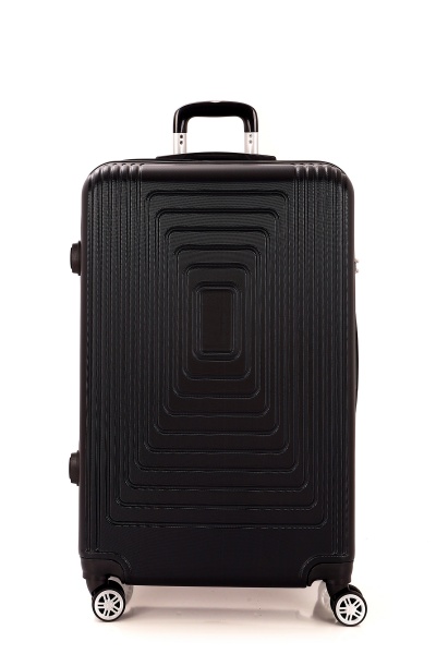 Валіза 100 л чорний MCS V360 на 4 колесах L 28