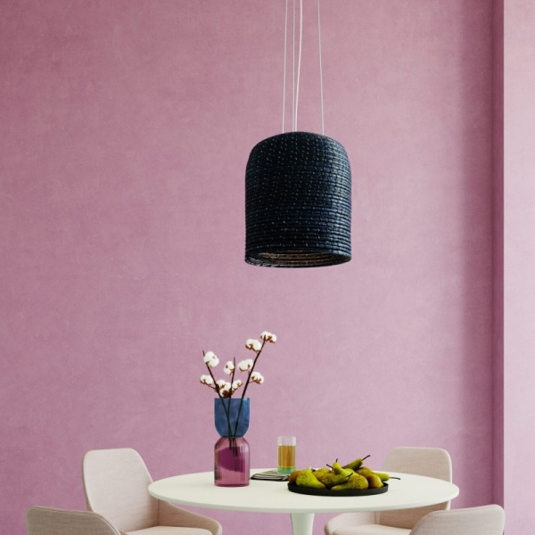 Ваза KARE Design Marvelous Duo 40 см сине-фиолетовая 