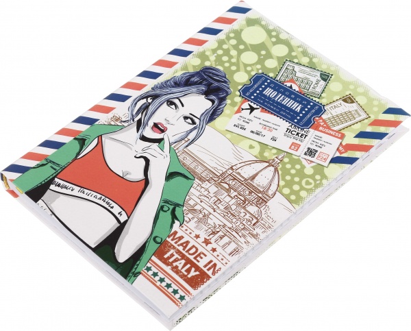 Щоденник недатований 138х197 мм 320 арк мікротиснення A5 2018