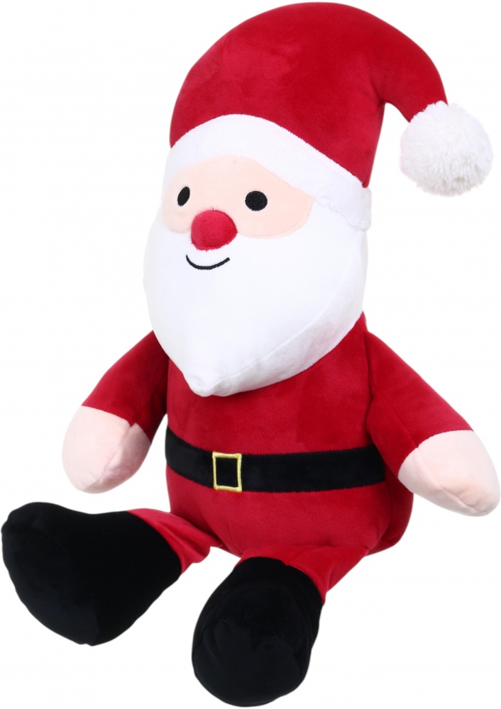 Мягкая игрушка HW плюшевая Рождественская святой Николай 3020 Красная DT240635