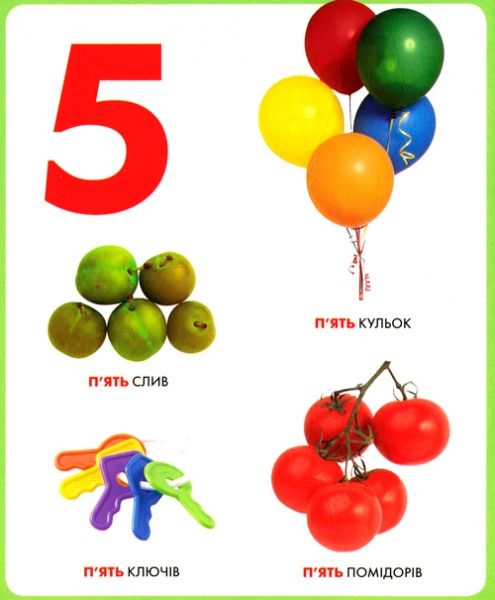 Книга «Книга. Цифри. Моя перша книжка»