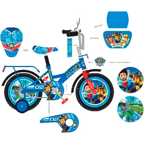 Велосипед детский Disney Paw Patrol 18