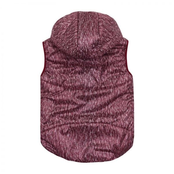 Жилет детский Соня р.128 меланж/бордо Ш118 