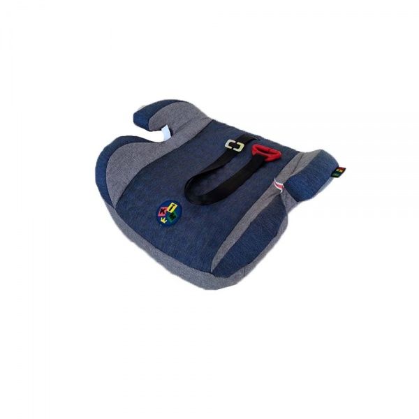 Автокрісло-бустер Happy Baby KIM 4733+4734 денім grey HB605
