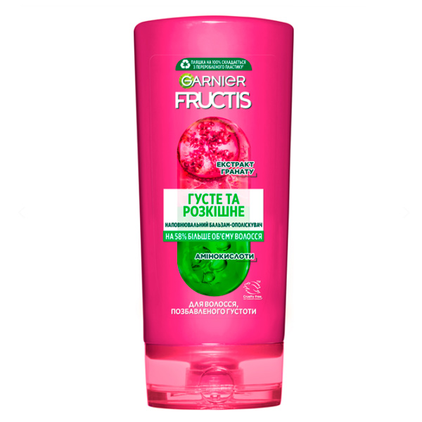 Бальзам Fructis Fructis Густе та Розкішне для волосся позбавленого густоти 200 мл