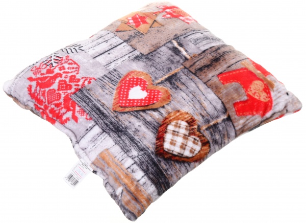 Подушка Новорічний орнамент в асортименті 35 см 