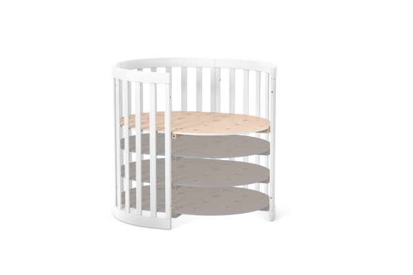 Ліжечко дитяче Veres Рим біле 14.1.1.38.06