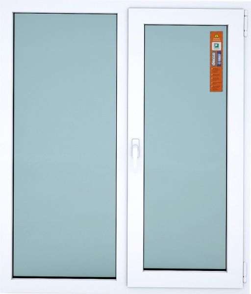 Окно поворотно-откидное DECCO 71 1200x1400 мм правое 