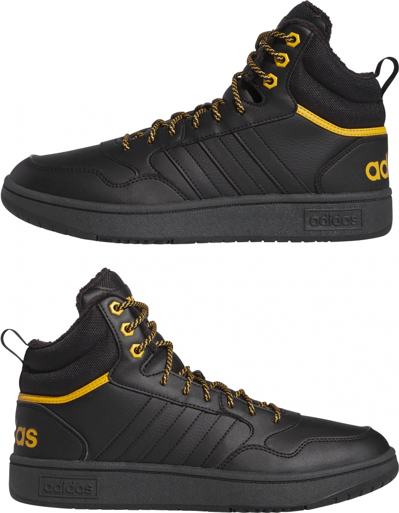 Черевики Adidas HOOPS 3.0 MID WTR IG7928 р.40 2/3 чорний