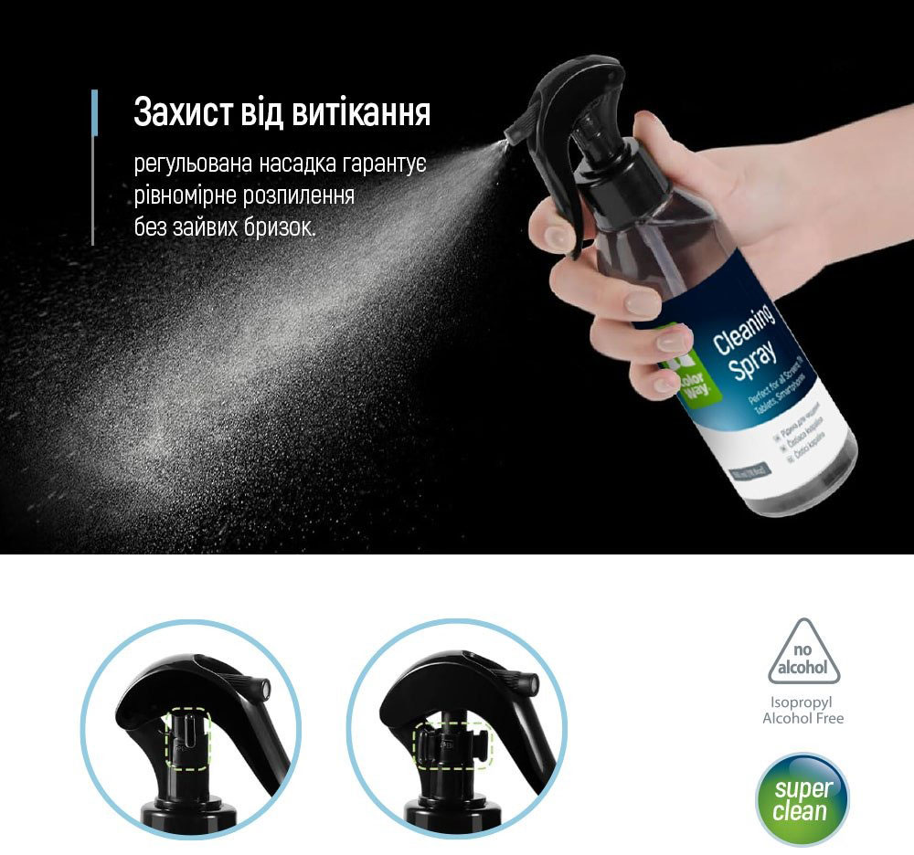 Набор для чистки ColorWay 550 мл (CW-5500)