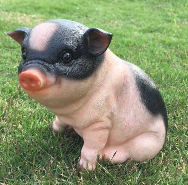 Фігурка декоративна PG-08 Свинка 19,1х11,3х15,8 см