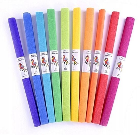 Папір гофрований 200х50см, оливковий, №25