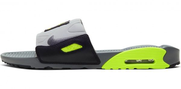 Шлепанцы Nike AIR MAX 90 SLIDE BQ4635-001 р. 11 серый