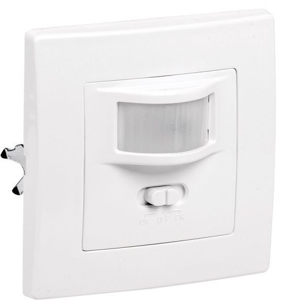 Датчик руху IEK ДД 030 160° 9м 500W IP20 білий LDD12-030-500-001