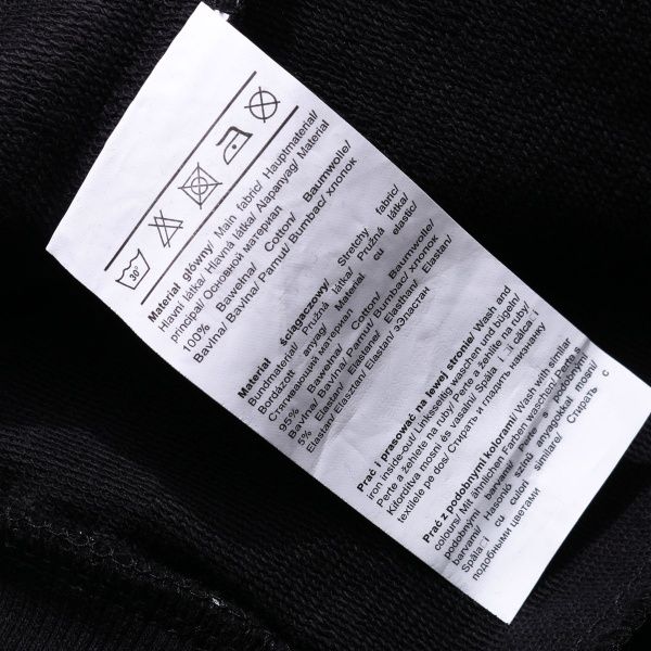 Свитшот LINCOLN&SHARKS р.158 черный с белым 