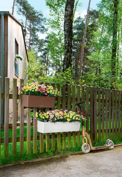 Вазон декоративный Lechuza Balconera Color прямоугольный 28,9л мускат (15684) 