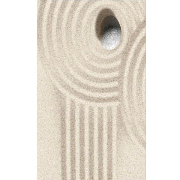 Плитка Golden Tile SUMMER STONE Wave бежевий декор №4 В41441 25x40 