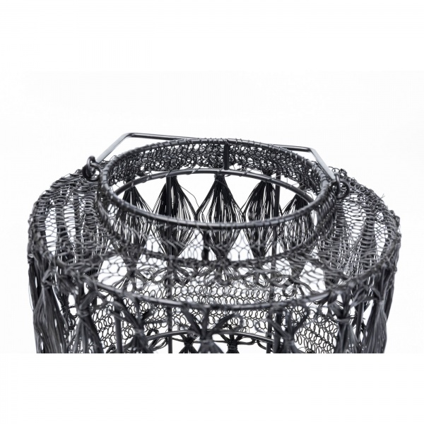 Подсвечник-фонарь Hayat 37 см черный KARE Design