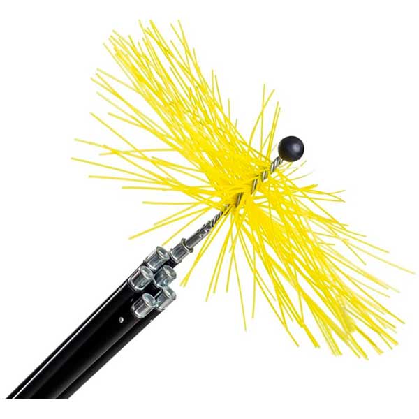 Набор для чистки дымохода Ecodym 6 ручек 1 м + щетка 400 мм 