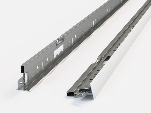 Профиль KRAFT Fortis T-24 3600x38x24мм белый