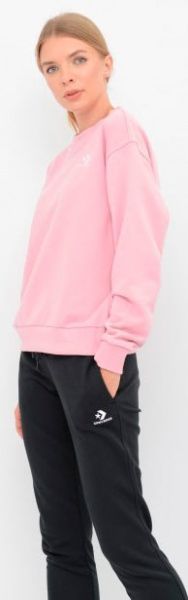 Джемпер Converse EMBROIDERED STAR CHEVRON CREW FT PINK 10019441-690 р. M розовый