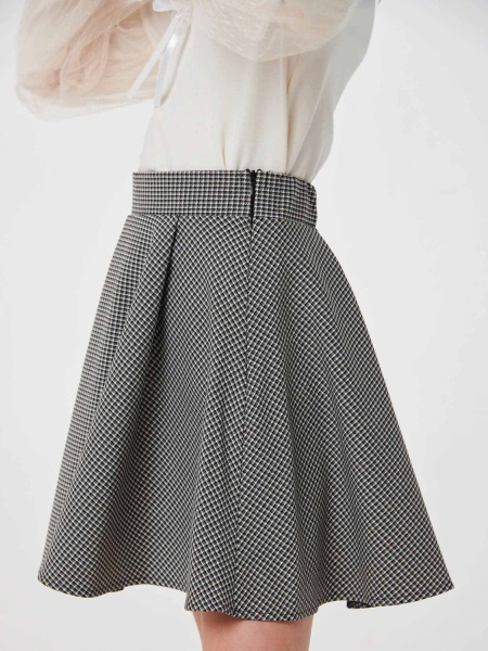 Юбка Smil р.122 черный с белым 120361 