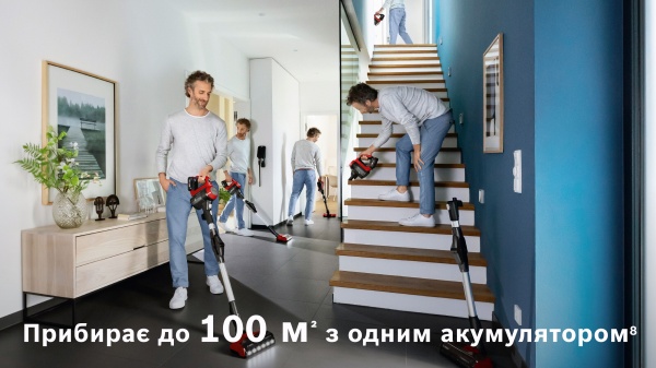 Пилосос акумуляторний Bosch Unlimited 7 BBS711ANM red 