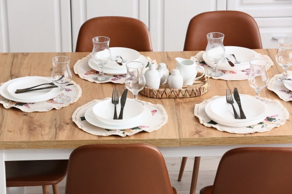 Серветка декоративна Прованс Лавандове поле d35 