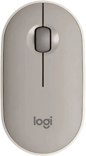 Мышка Logitech Pebble M350 Wireless Mouse sand (L910-006751) 