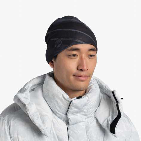 Шапка уні.  р.OS чорний BU 130135.999.10.00 POLAR & ECOSTRETCH Buff AW2223