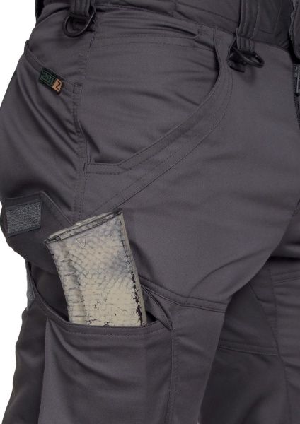 Брюки тактические P1G Punisher Combat Pants-Light Weight - Moleskin 2.0 р. M Graphite UA281-39991-F6-GT 